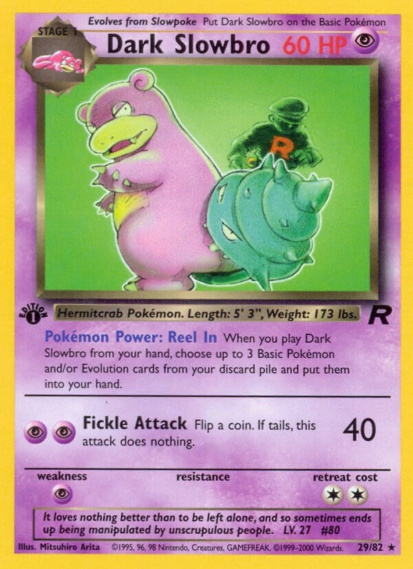 Image for Dark Slowbro (29) (29/82) (Team Rocket) - Pokemon