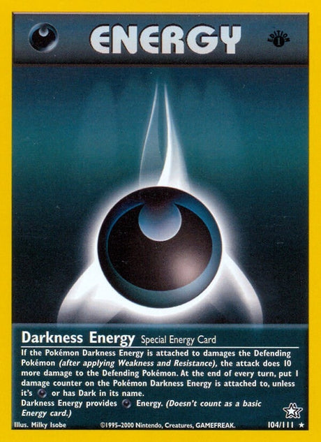 Image for Darkness Energy (104/111) (Neo Genesis) - Pokemon