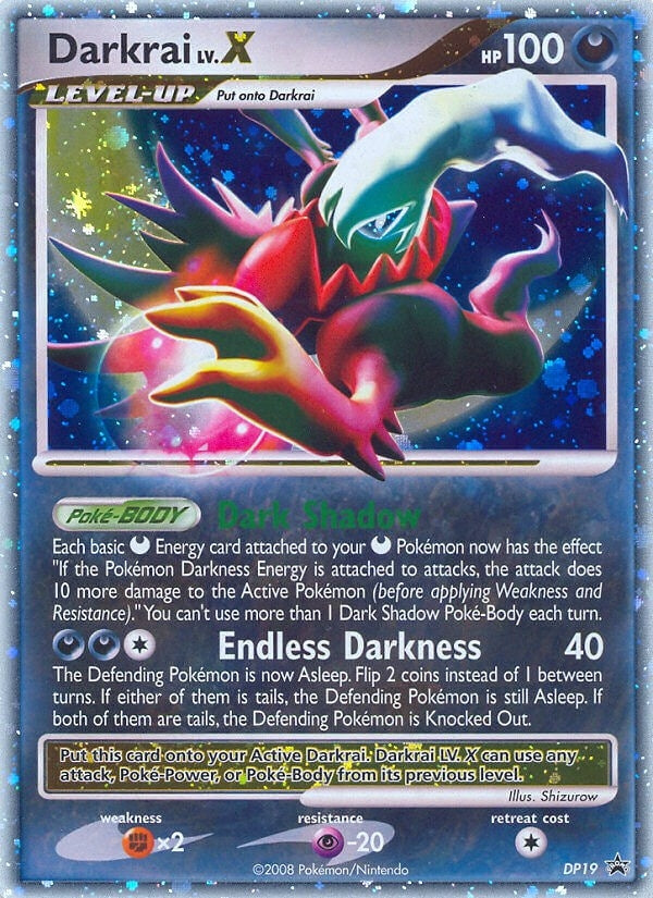Darkrai LV.X - DP19 (DP19) (Diamond and Pearl Promos)