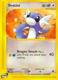 Image for Dratini (107/165) (Expedition) - Pokemon