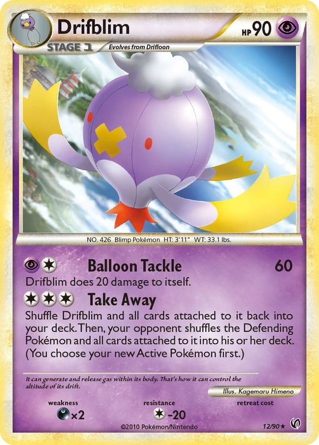 Image for Drifblim (12/90) (Undaunted) - Pokemon