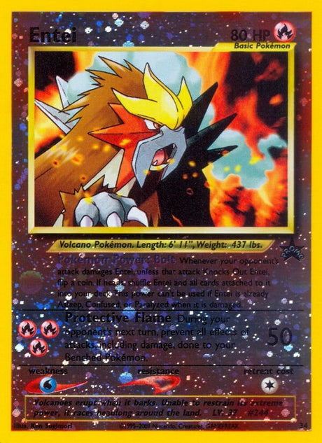 Image for Entei (34/53) (WoTC Promo) - Pokemon