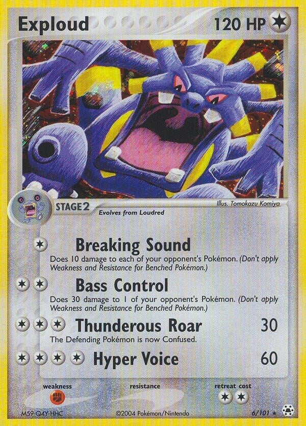 Image for Exploud (6/101) (Hidden Legends) - Pokemon