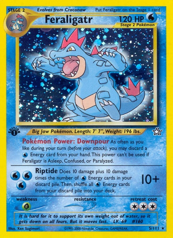 Image for Feraligatr (5) (005/111) (Neo Genesis) - Pokemon