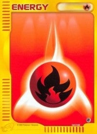 Image for Fire Energy (161/165) (Expedition) - Pokemon