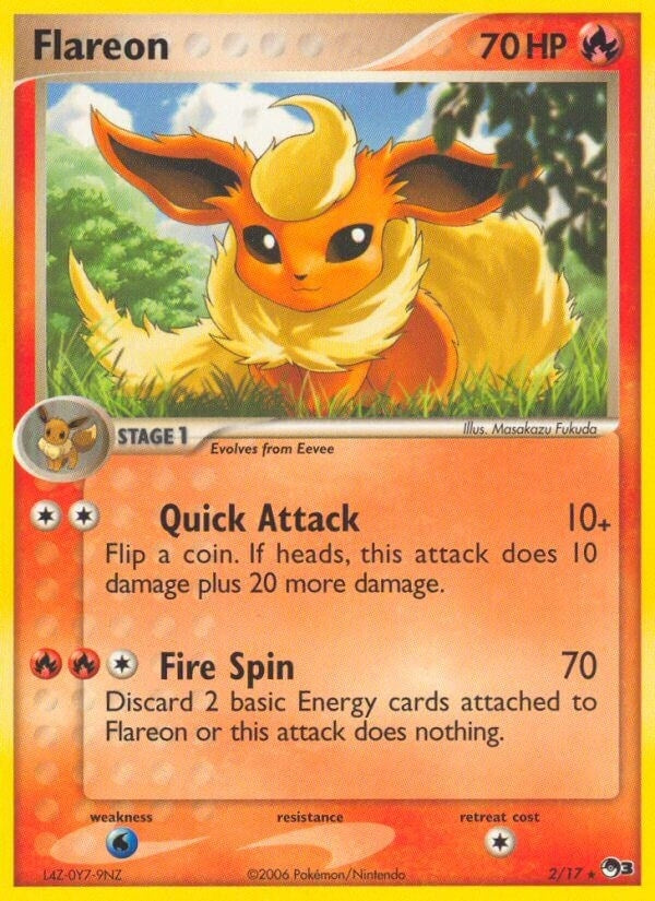 Flareon (002/017) (POP Series 3)