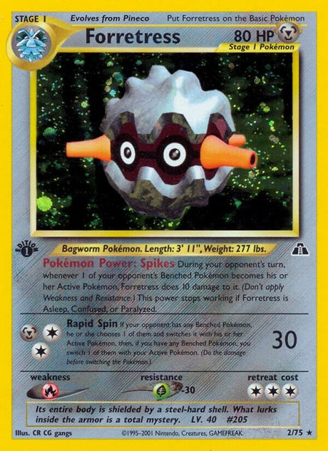 Image for Forretress (2) (02/75) (Neo Discovery) - Pokemon
