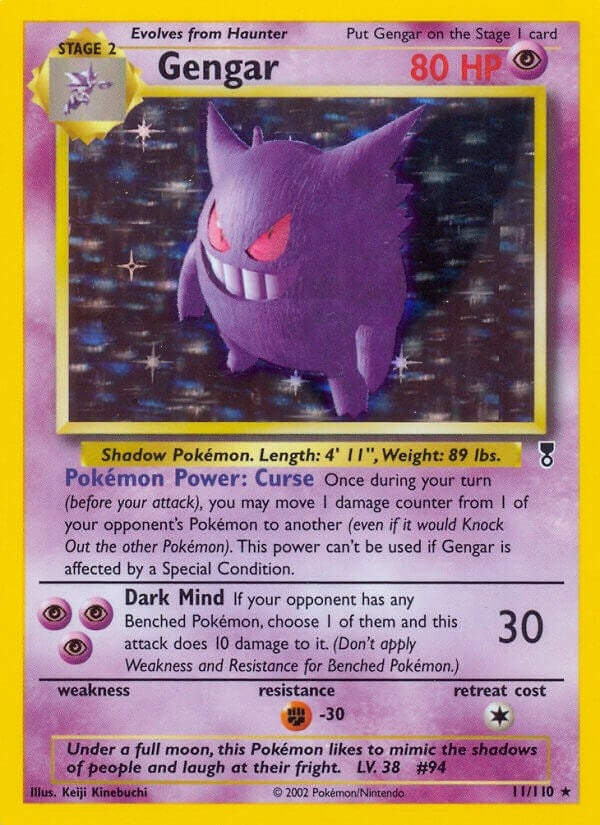 Image for Gengar (011/110) (Legendary Collection) - Pokemon