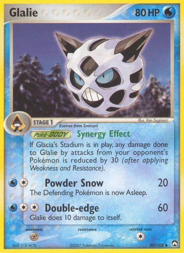 Image for Glalie (30/108) (Power Keepers) - Pokemon