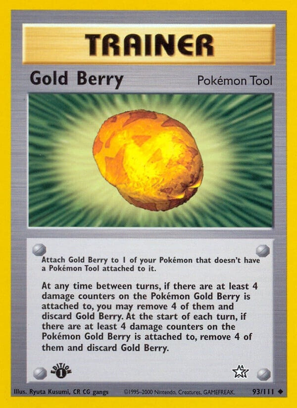 Image for Gold Berry (093/111) (Neo Genesis) - Pokemon