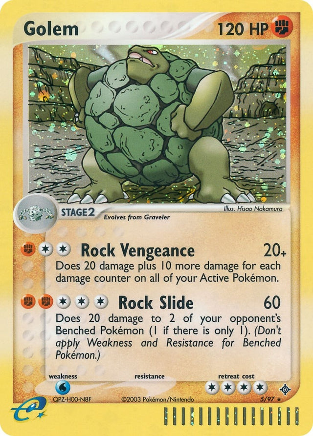 Image for Golem (5/97) (Dragon) - Pokemon