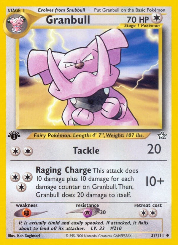 Image for Granbull (037/111) (Neo Genesis) - Pokemon