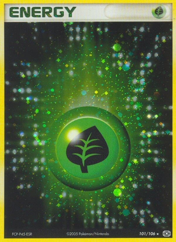 Image for Grass Energy (101/106) (Emerald) - Pokemon