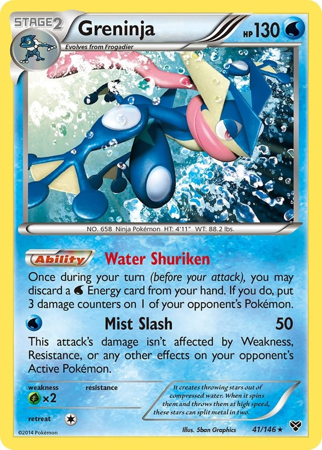 Image for Greninja (41/146) (XY Base Set) - Pokemon