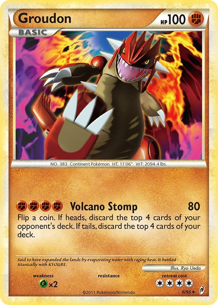 Image for Groudon (6/95) (Call of Legends) - Pokemon
