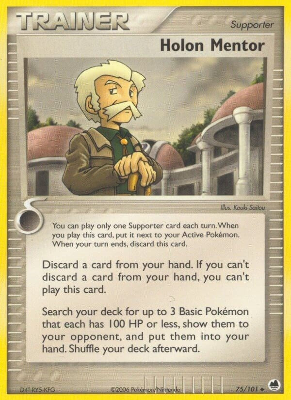 Image for Holon Mentor (75/101) (Dragon Frontiers) - Pokemon
