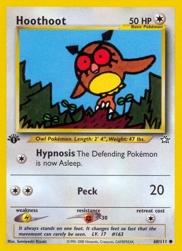 Image for Hoothoot (060/111) (Neo Genesis) - Pokemon