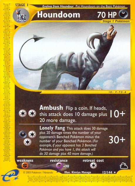 Image for Houndoom (12) (012/144) (Skyridge) - Pokemon