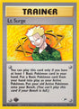 Image for Lt. Surge (101) (101/132) (Gym Heroes) - Pokemon