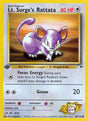 Image for Lt. Surge's Rattata (082/132) (Gym Heroes) - Pokemon