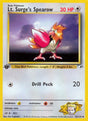 Image for Lt. Surge's Spearow (52) (052/132) (Gym Heroes) - Pokemon