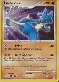 Image for Lucario (3/11) (DP Trainer Kit: Manaphy & Lucario) - Pokemon