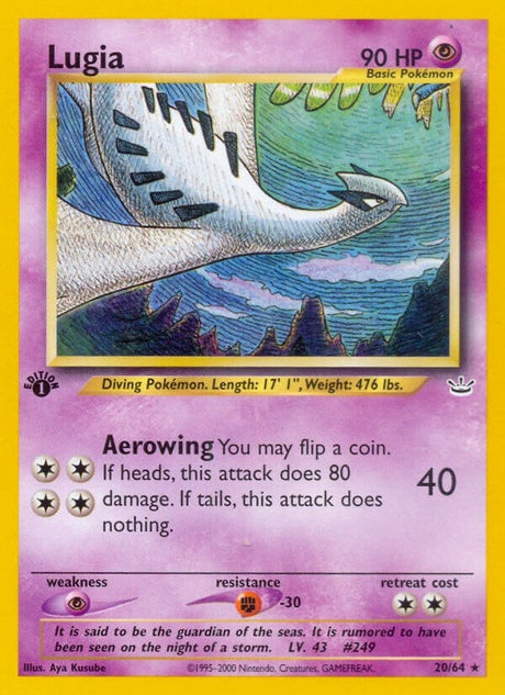 Image for Lugia (20/64) (Neo Revelation) - Pokemon