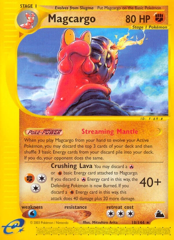 Image for Magcargo (18) (018/144) (Skyridge) - Pokemon