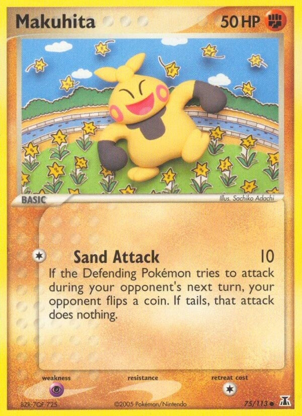 Image for Makuhita (75/113) (Delta Species) - Pokemon