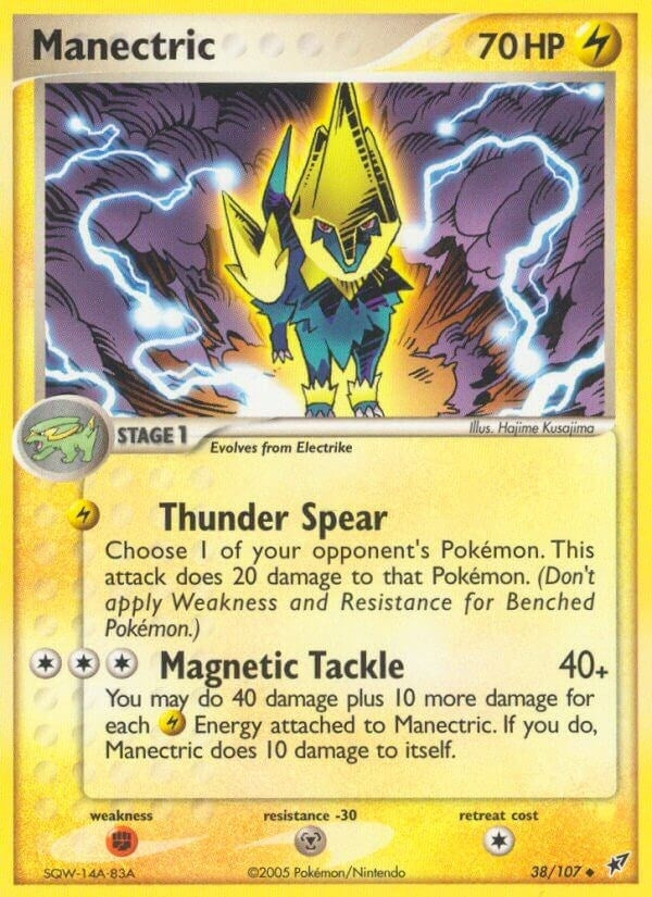 Image for Manectric (38/107) (Deoxys) - Pokemon