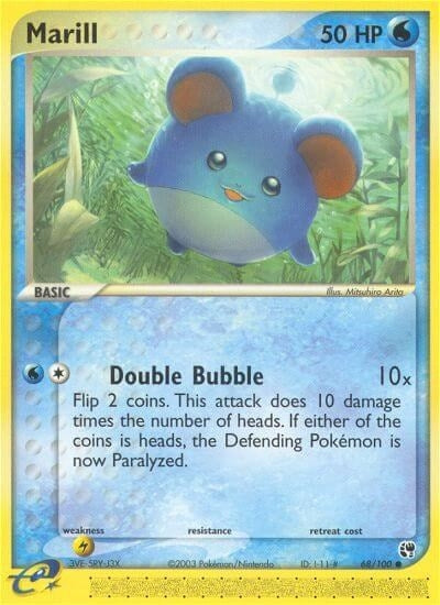 Image for Marill (68/100) (Sandstorm) - Pokemon