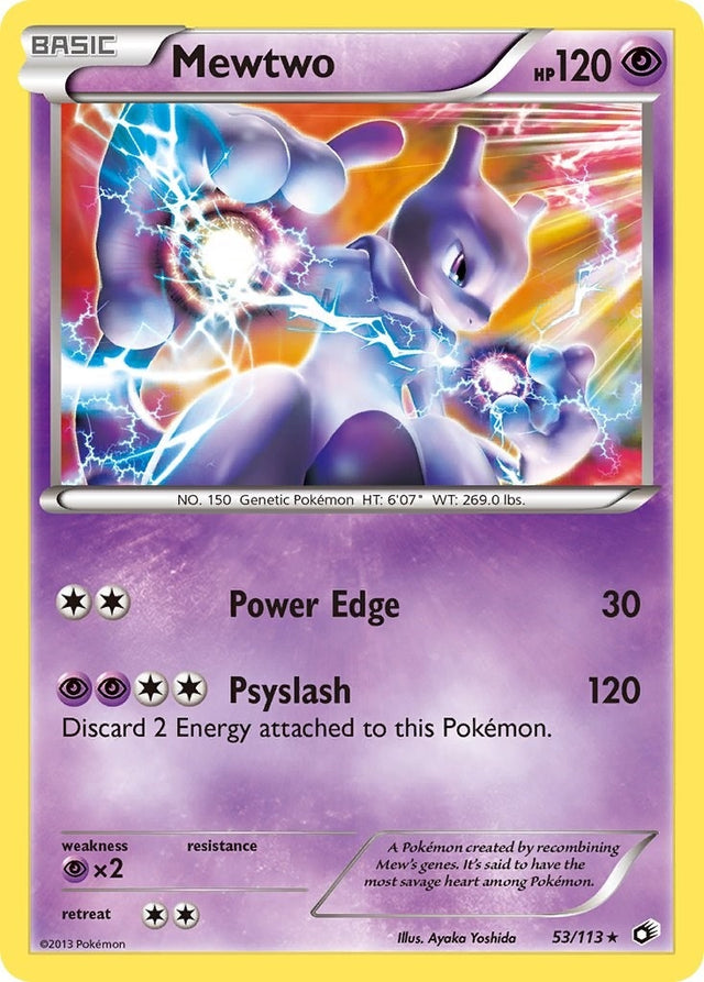 Image for Mewtwo (53/113) (Legendary Treasures) - Pokemon