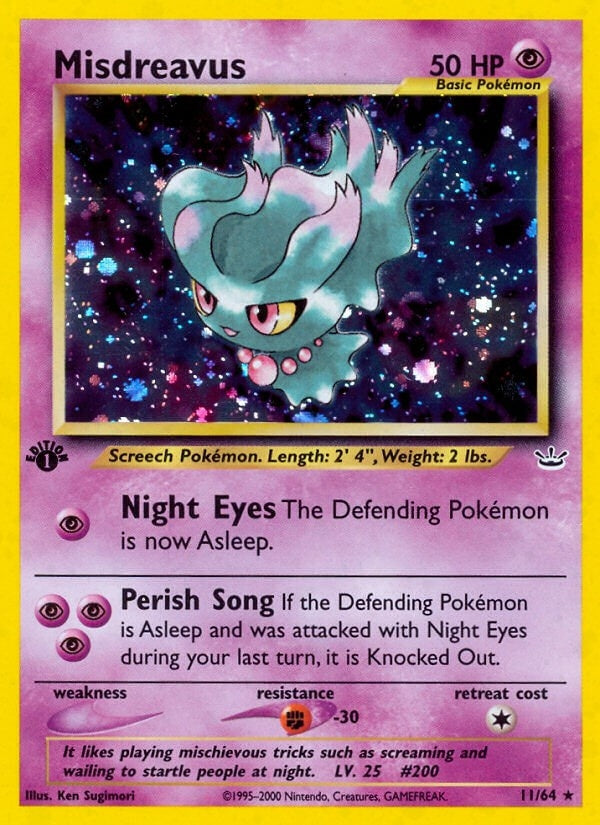 Misdreavus (11/64) (Neo Revelation)