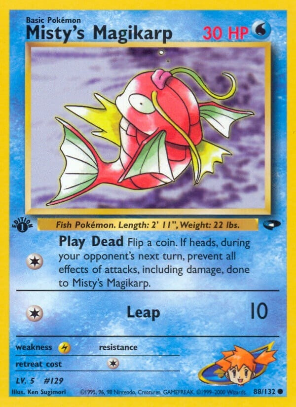 Image for Misty's Magikarp (088/132) (Gym Challenge) - Pokemon