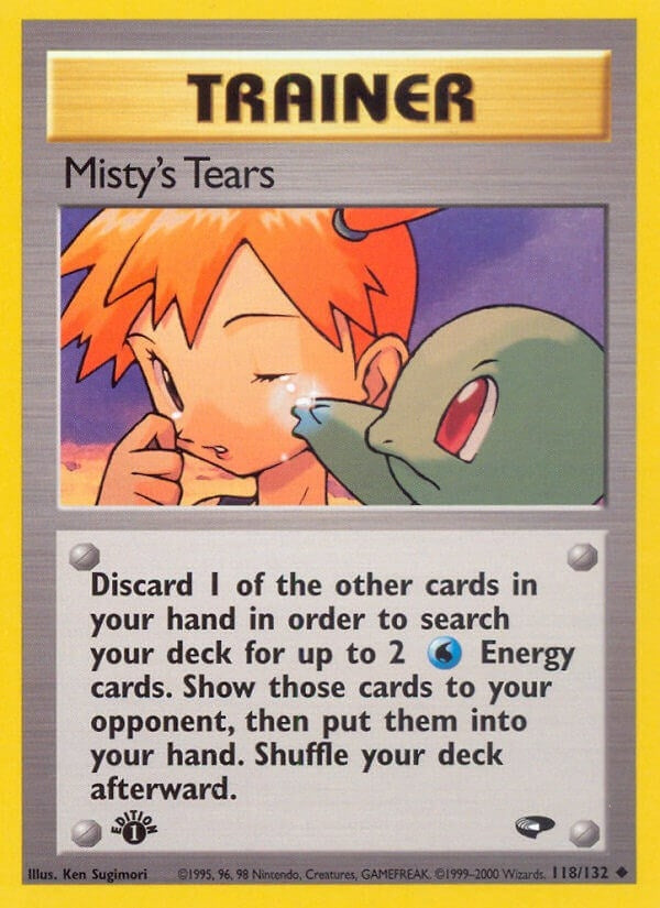 Image for Misty's Tears (118/132) (Gym Challenge) - Pokemon