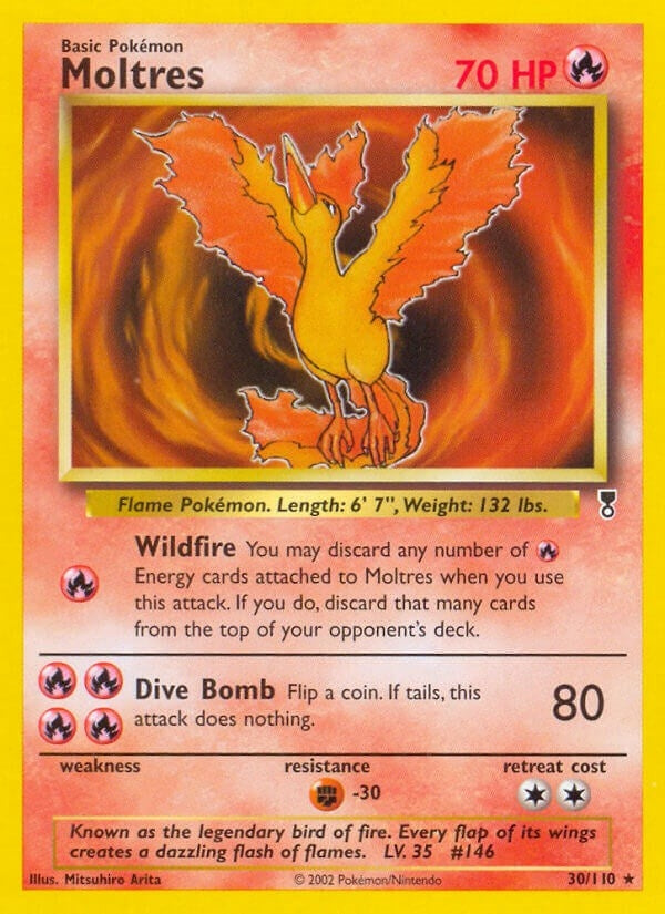 Image for Moltres (030/110) (Legendary Collection) - Pokemon