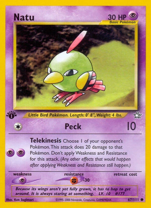 Image for Natu (067/111) (Neo Genesis) - Pokemon