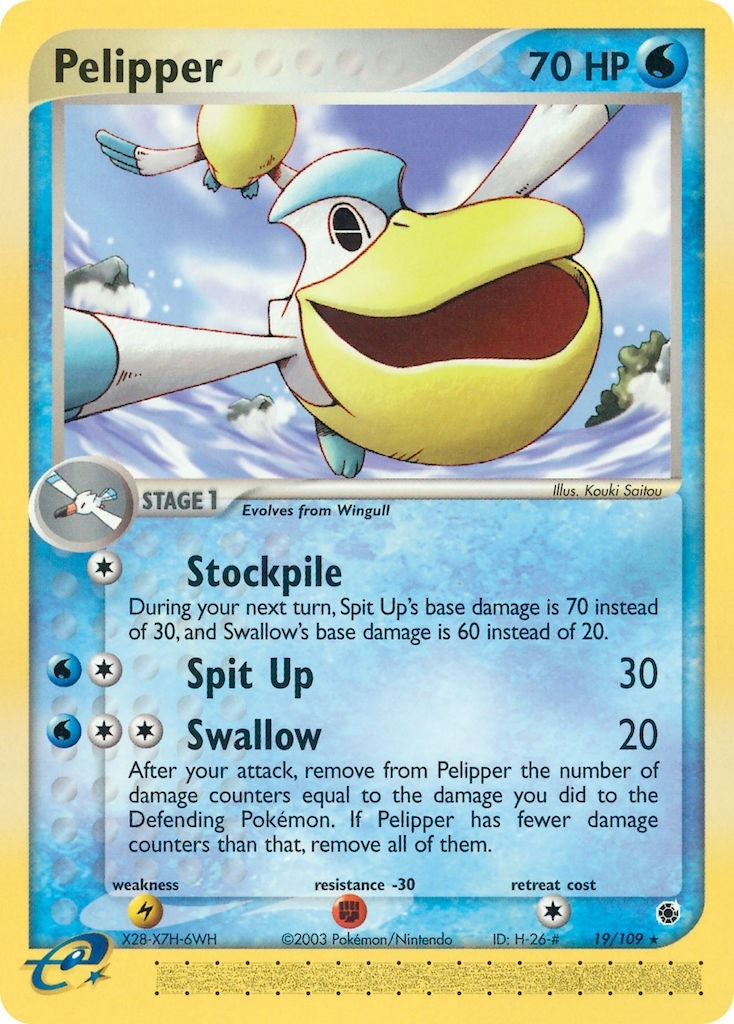Image for Pelipper (19/109) (Ruby and Sapphire) - Pokemon