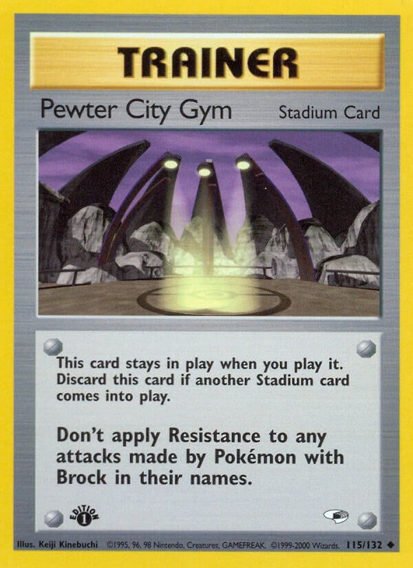 Image for Pewter City Gym (115/132) (Gym Heroes) - Pokemon