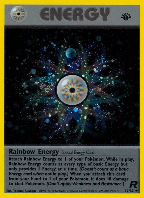 Image for Rainbow Energy (17) (17/82) (Team Rocket) - Pokemon