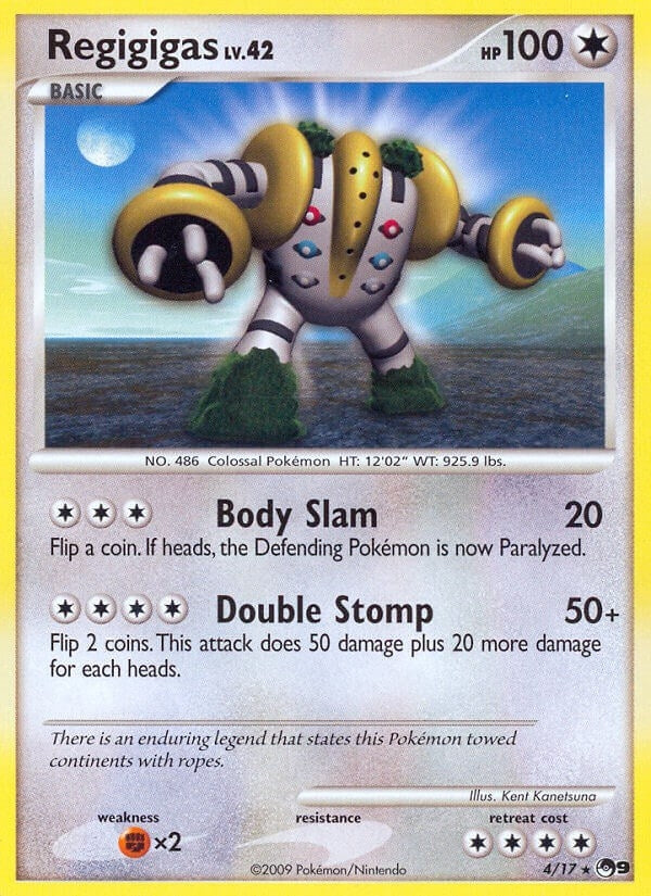 Image for Regigigas (004/017) (POP Series 9) - Pokemon