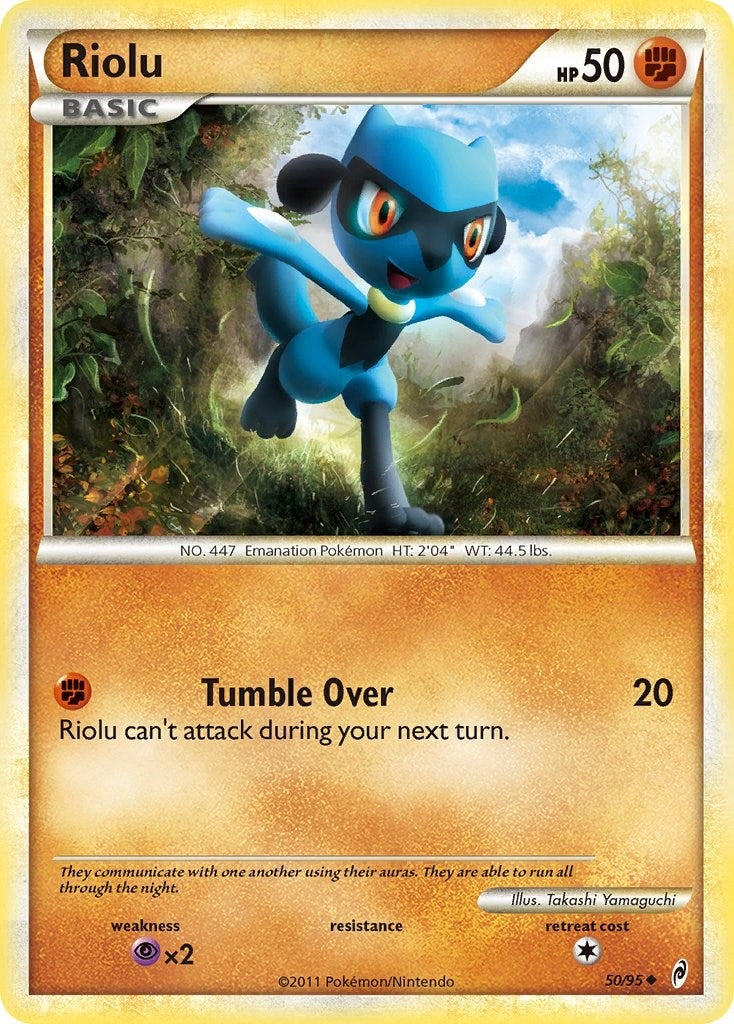 Image for Riolu (50/95) (Call of Legends) - Pokemon