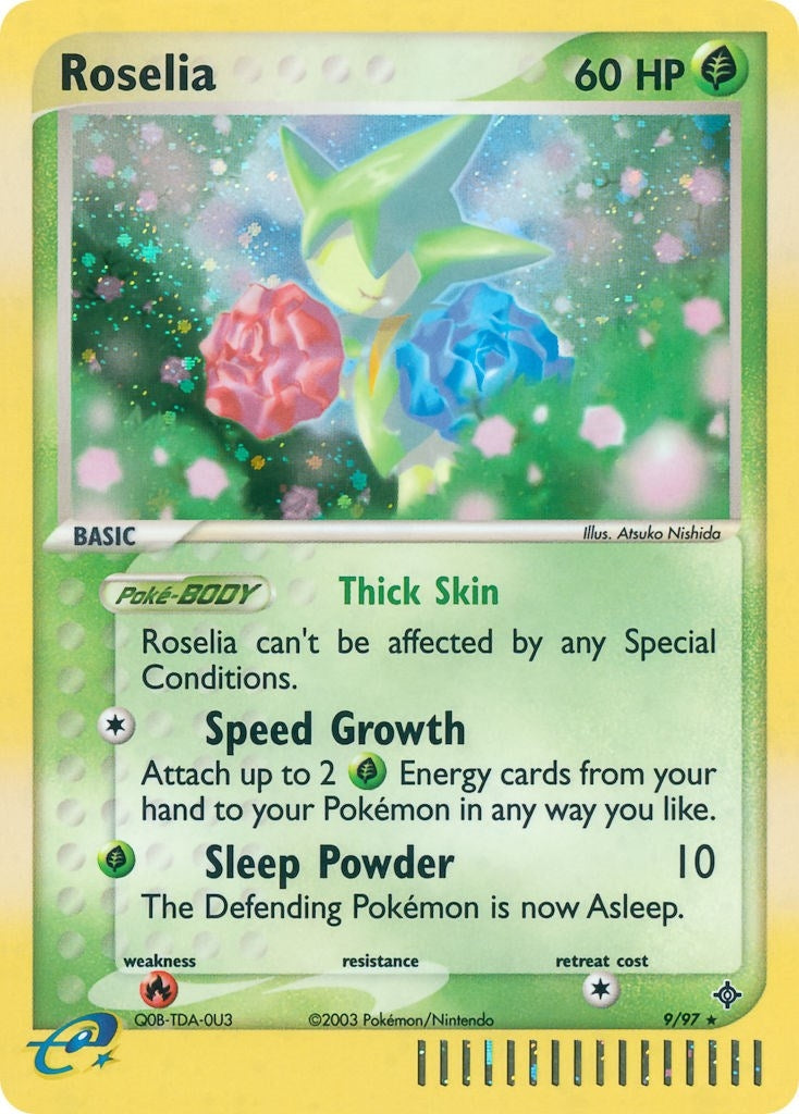 Image for Roselia (9/97) (Dragon) - Pokemon
