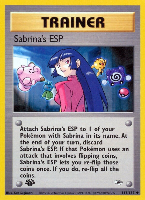 Image for Sabrina's ESP (117/132) (Gym Heroes) - Pokemon
