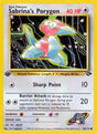 Image for Sabrina's Porygon (098/132) (Gym Challenge) - Pokemon