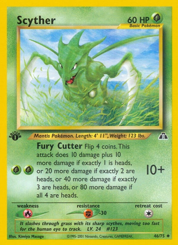Image for Scyther (46/75) (Neo Discovery) - Pokemon