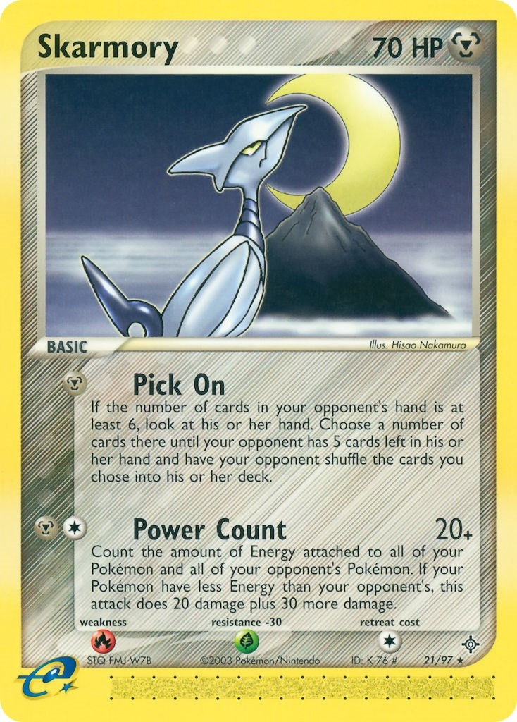 Image for Skarmory (21/97) (Dragon) - Pokemon