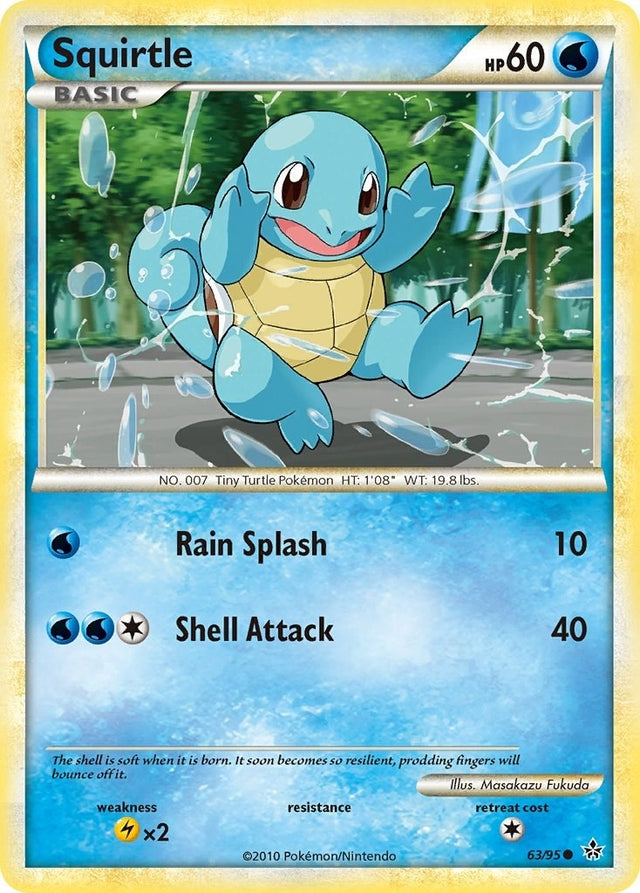 Image for Squirtle (63/95) (Unleashed) - Pokemon