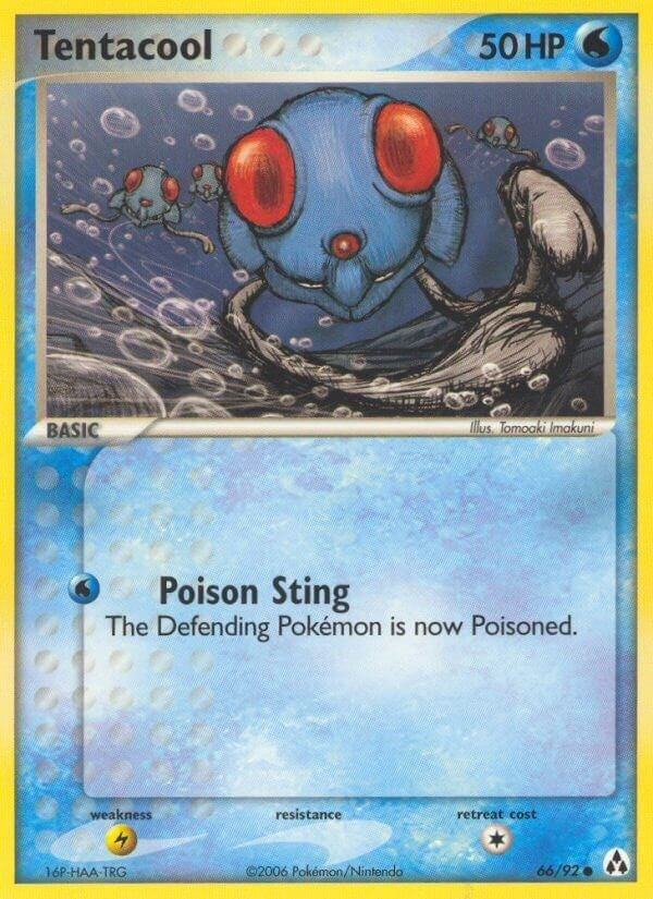 Image for Tentacool (66/92) (Legend Maker) - Pokemon