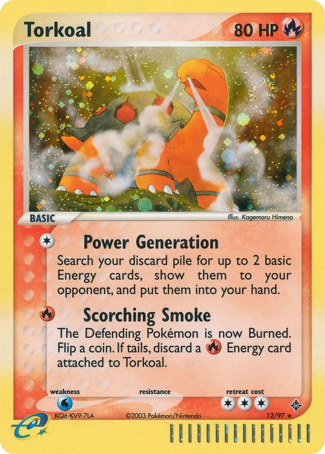 Image for Torkoal (12/97) (Dragon) - Pokemon